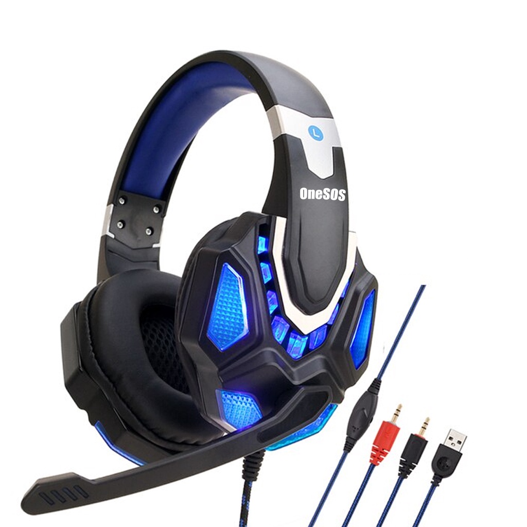 Headset Game G10 Murah Headphone Kabel Earphone Gaming Over Ear With Microphone