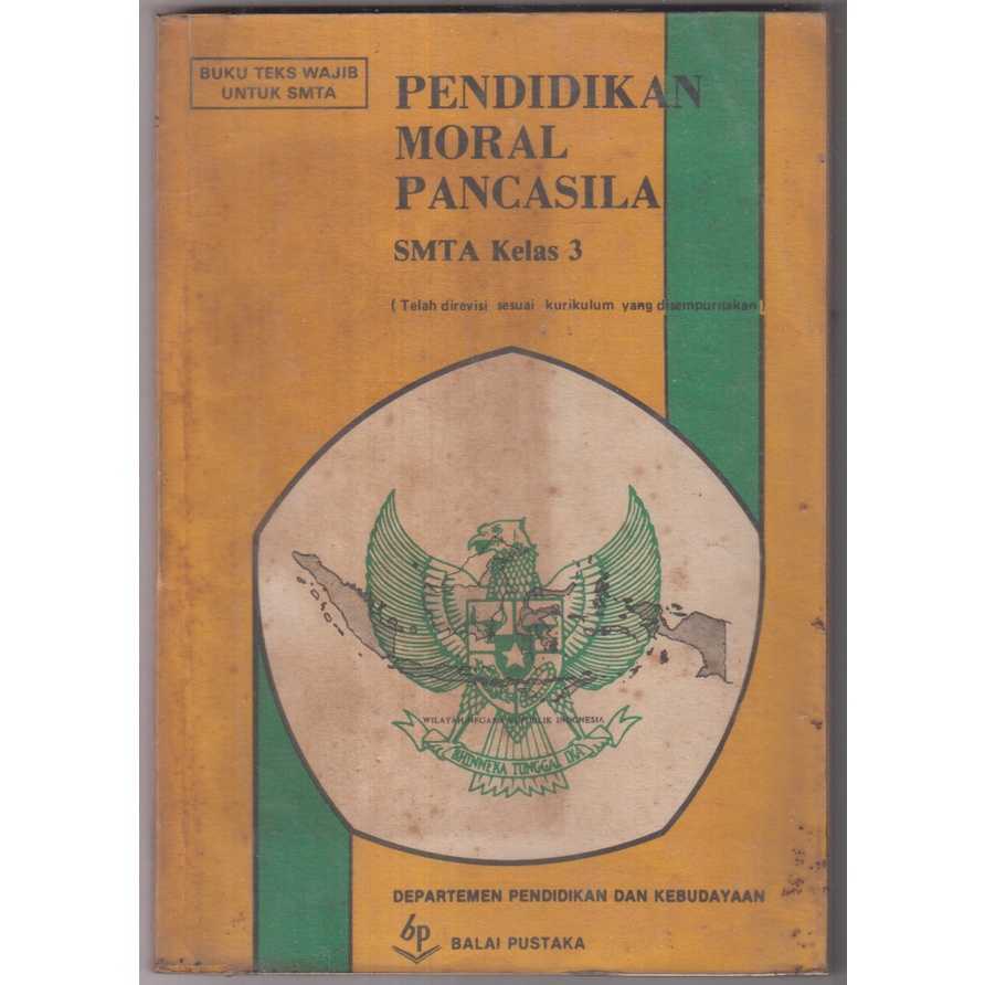 BUKU PENDIDIKAN MORAL PANCASILA SMTA KELAS 3