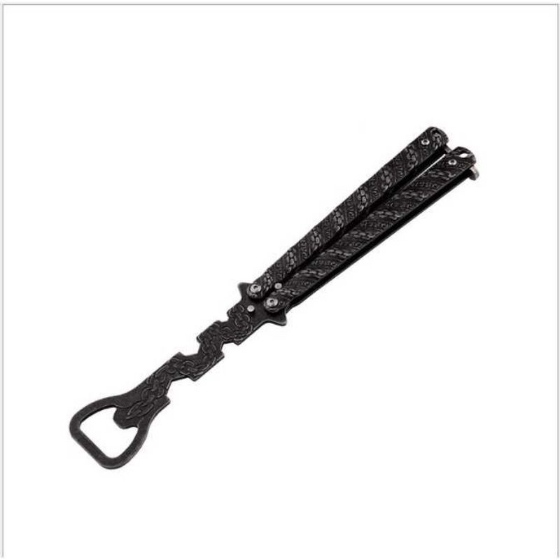 PATRIOT Butterfly Balisong Bottle Opener (Pembuka Botol model Balisong)