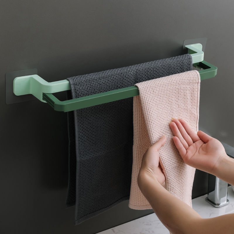 Rak Gantung Dinding Serbaguna / Rak Gantung Plastik / Gantungan Handuk