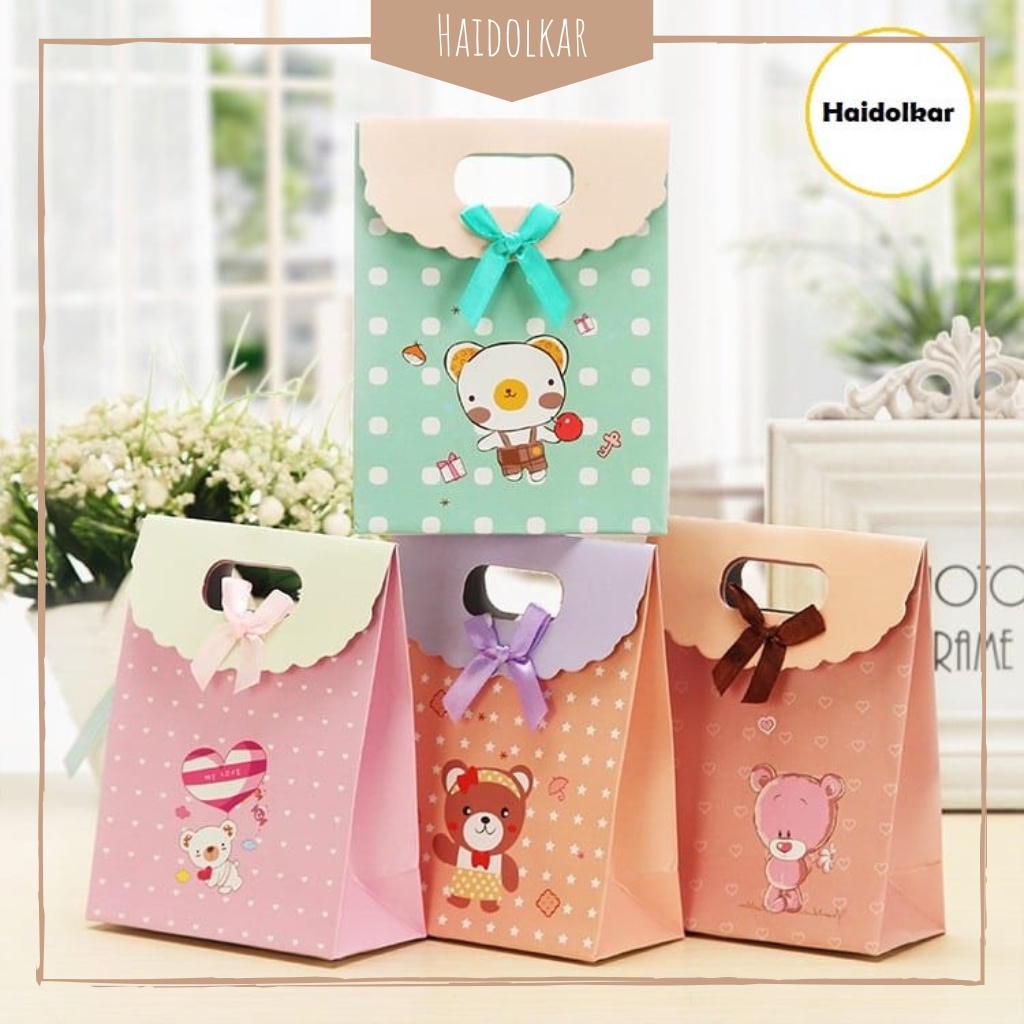 

Paper bag kado XL kantong hadiah paper bag bingkisan kantong tas paper bag cute tebal goodie bag baju