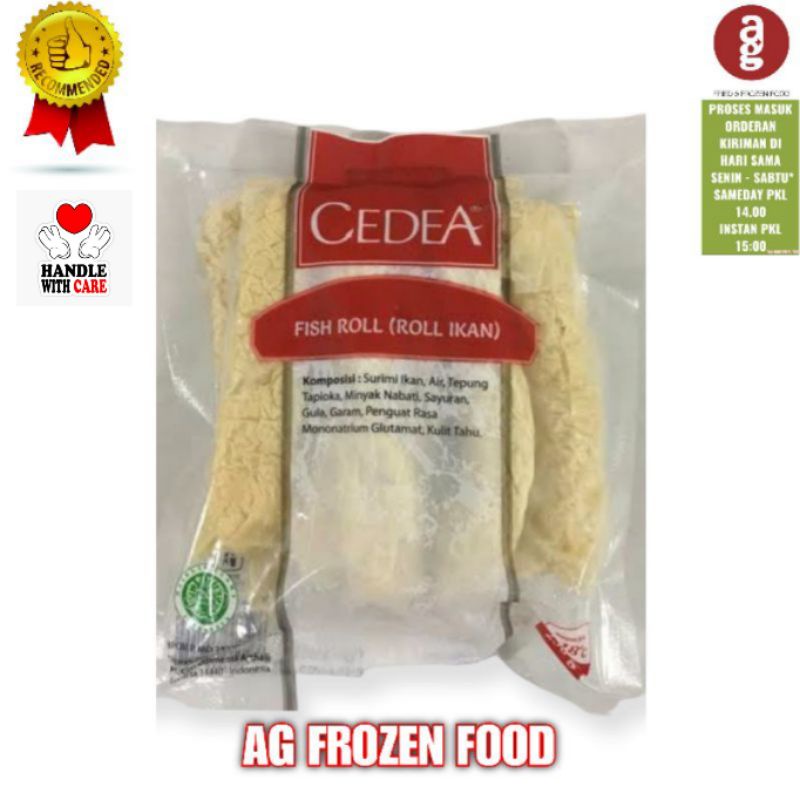 

Cedea Fish Roll 250 grm / 500 grm / 1 kg
