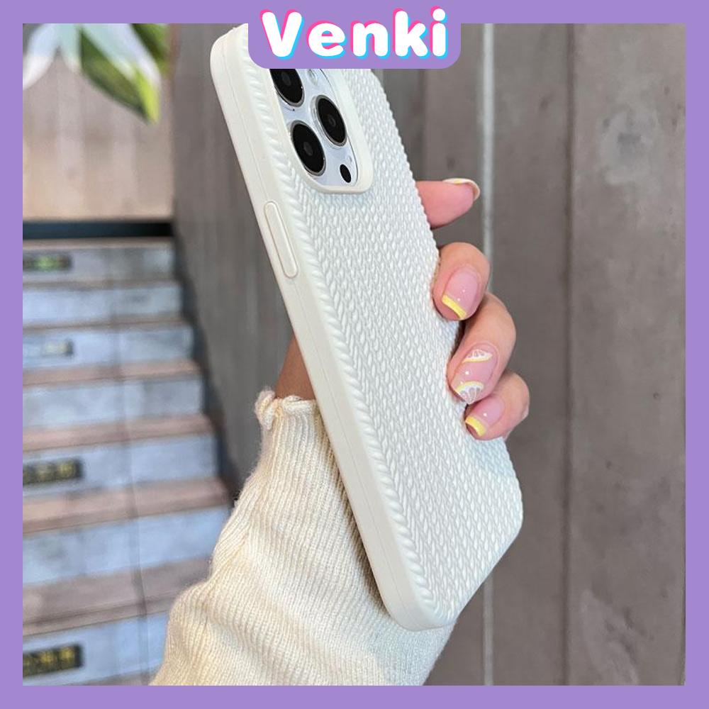 Case For iPhone 14 Series TPU Soft Simple Case Woven Texture Solid Color Black White Case Camera Protection Shockproof Compatible For iPhone 14 13 12 11 Plus Pro Max 7 Plus X XR