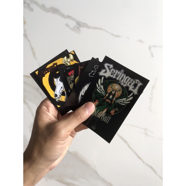 sticker pack seringai satu set a4