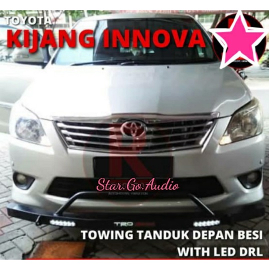 Towing depan TRD Grand Innova towing bar depan tanduk depan besi Promo