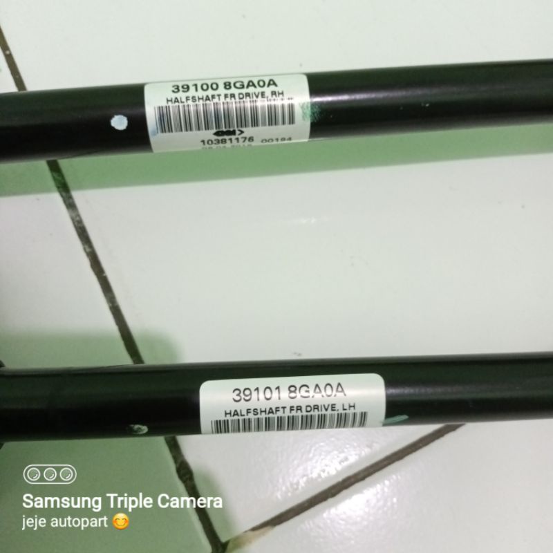 as roda cv joint drive shaft nissan datsun go manual ORIGINAL