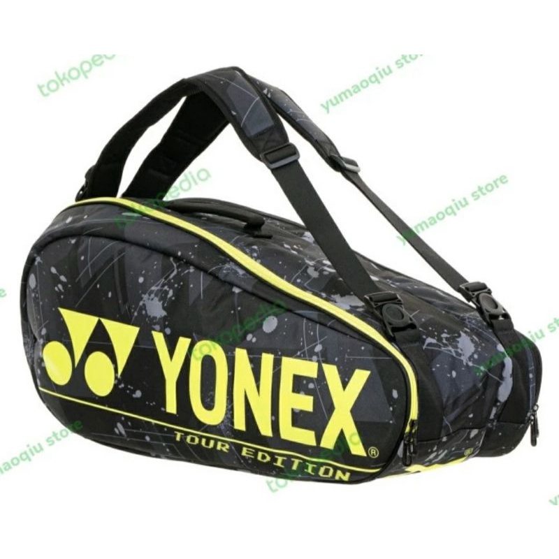 Tas raket Yonex Original / Yonex Original Bag Pro Tour Edition 92026EX.Black yellow