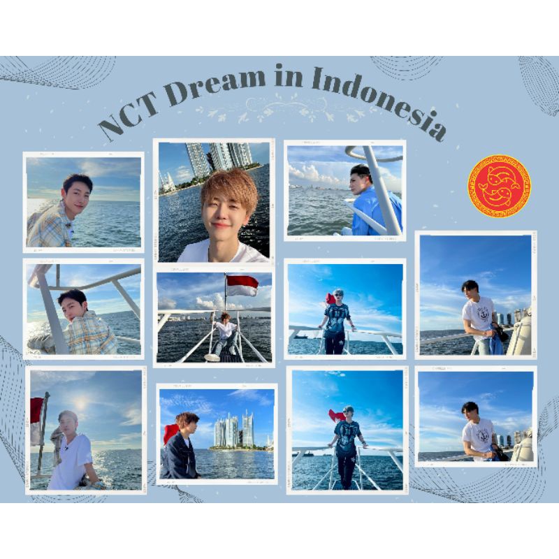[Set] Polaroid NCT Dream in Indonesia (Isi 10)