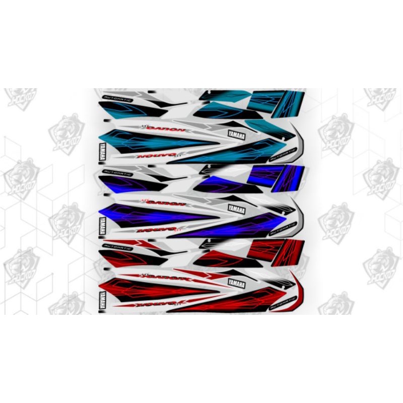 STRIPING NOUVO MX  2009 nouvo z nouvo mx