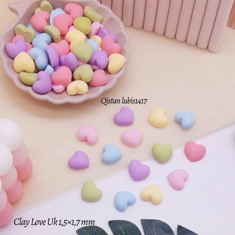 Clay Love|Clay Love uk 1.5x1.7mm