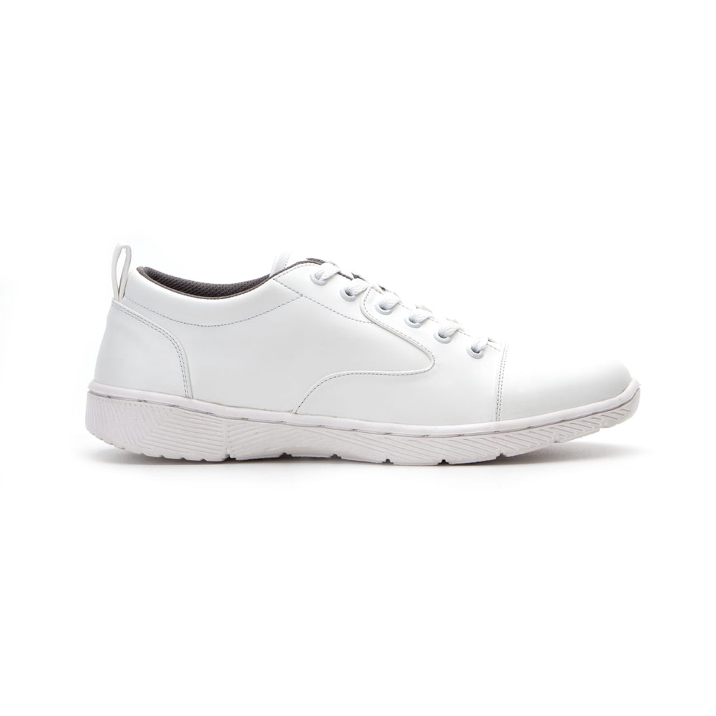 FRATTELO WHITE - Sepatu Sneakers Pria Casual Sneaker Cowok ORIGINAL