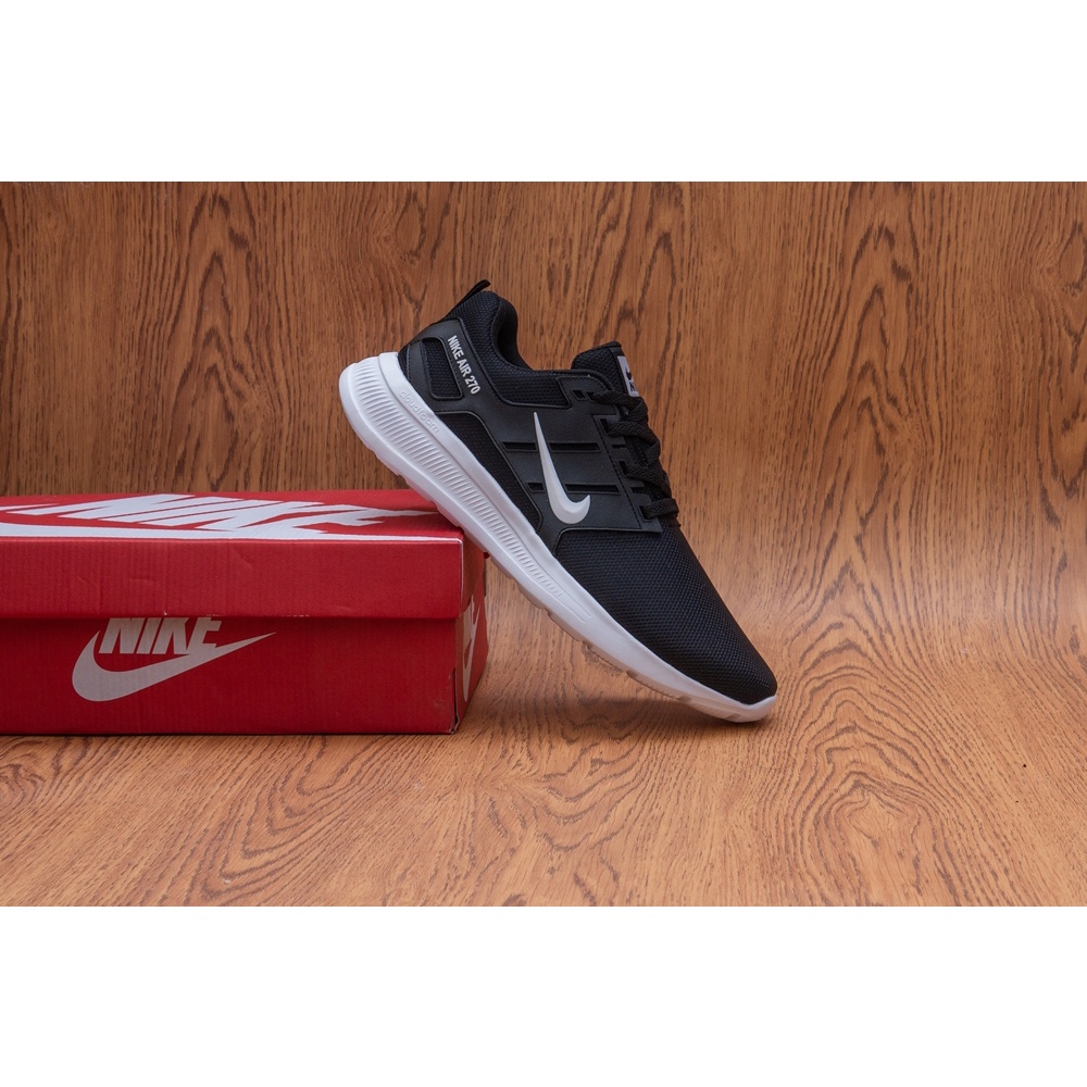 Sepatu Sneakers Sneaker Nike Zoom Running Pria Sepatu Sport Olahraga Pria Jalan Joging Hitam Putih