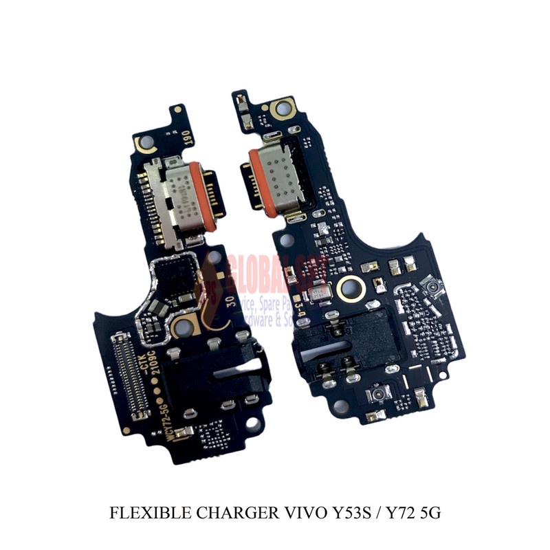 Fleksibel Flexibel Flexible Papan PCB Con Cas Con TC Konektor Charger Vivo Y53s - Vivo Y72 5G