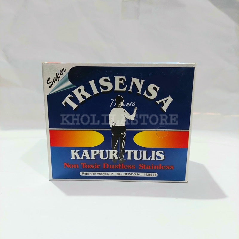 

Kapur Papan Tulis Trisensa Putih isi 50 pcs