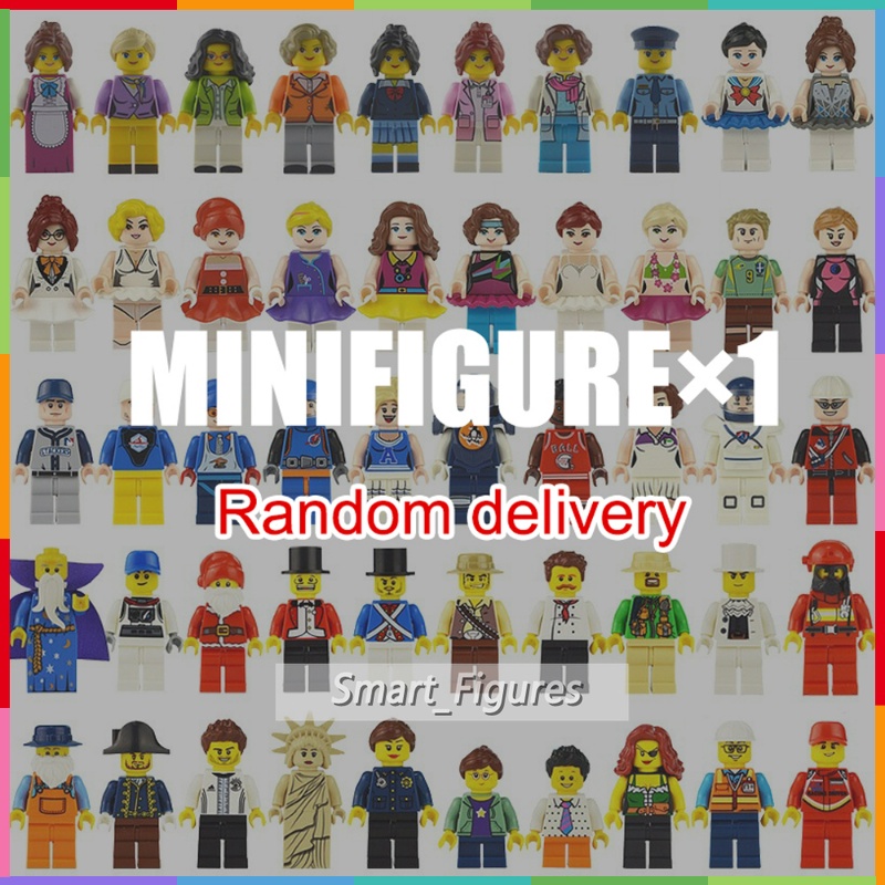 (Gift) Mainan Balok Bangunan Mini Figure Ninjago Profession Model Acak