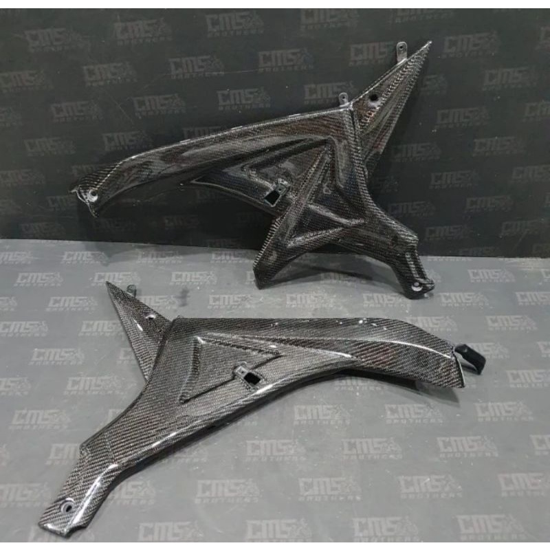 Cover Frame Tameng Tutup Rangka For Suzuki GSX 150Part Original Suzuki Carbon Kevlar
