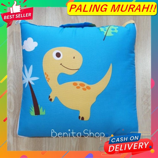 Balmut/Bantal Selimut Lucu/Bantal Selimut 2In1/Bantal Selimut Yang Bis Balmut Mini Dino Family / Din