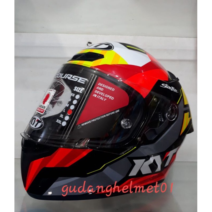 HELM KYT TTC |TT COURSE JOUMA MASIA | FULL FACE TERLARIS