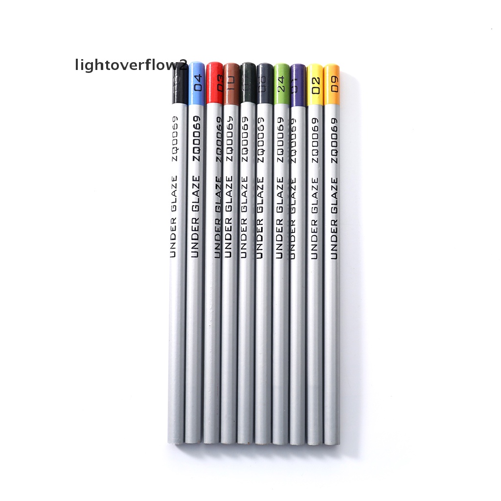 (lightoverflow2) Pensil Warna Keramik DIY Untuk Melukis