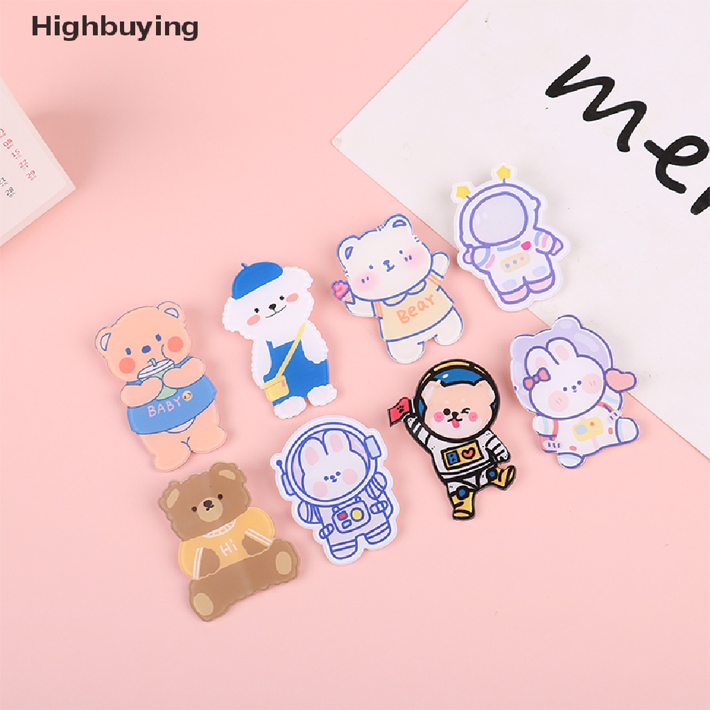 5 Pcs Bros Pin Bahan Akrilik Gaya Jepang Untuk Dekorasi Tas Anak Glory