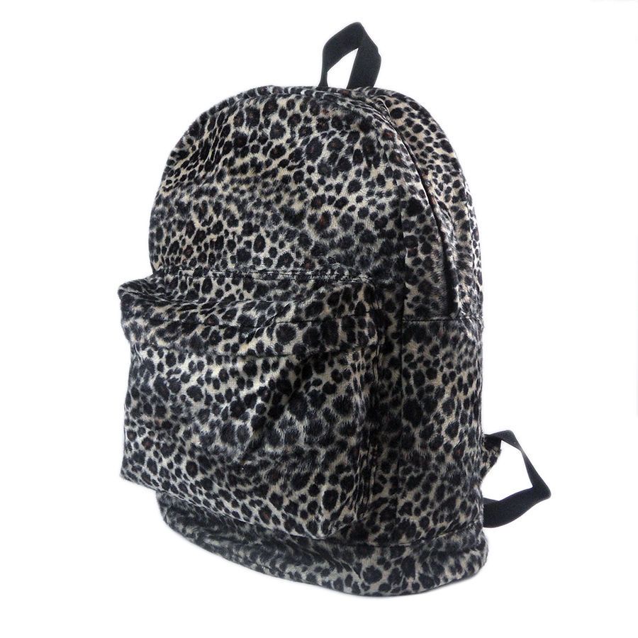 ♛₪Sera impor STALLARIE ransel mewah pendek leopard print ransel ransel kasual tas sekolah siswa pengiriman cepat