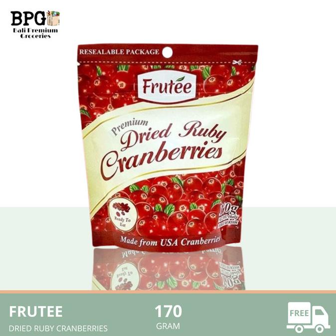 

*#*#*#*#] FRUTEE DRIED CRANBERRY 170 GRAM
