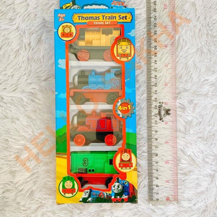 imn MAINAN NO. 311 IMPORT KERETA API TOMASE TRAIN SET ISI 4 PCS PACKING DUS Original Product