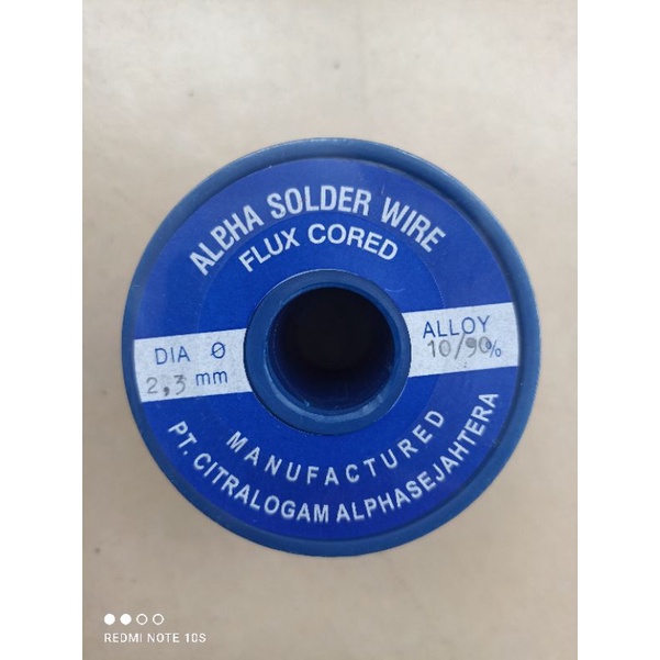 SOLDER WINER FLUX CORED / KAWAT LAS ALMUNIUM JUAL PER ROL