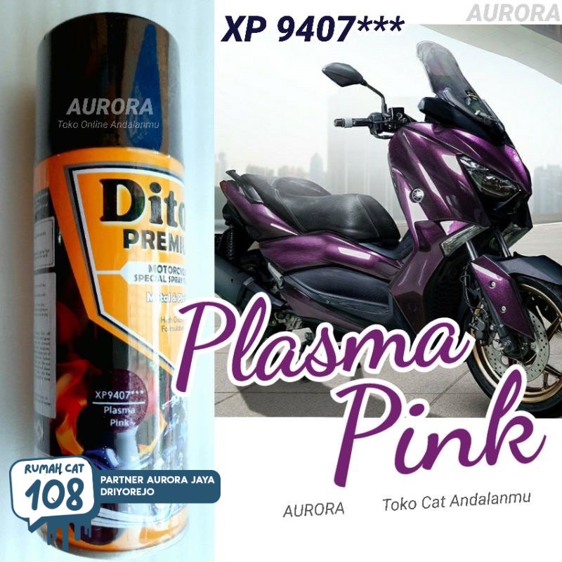 

Rumah Cat - DITON PREMIUM PLASMA PINK XP9407 pilok pilox pylox cat semprot motor mobil sepeda Rumah Cat Motor dan Mobil