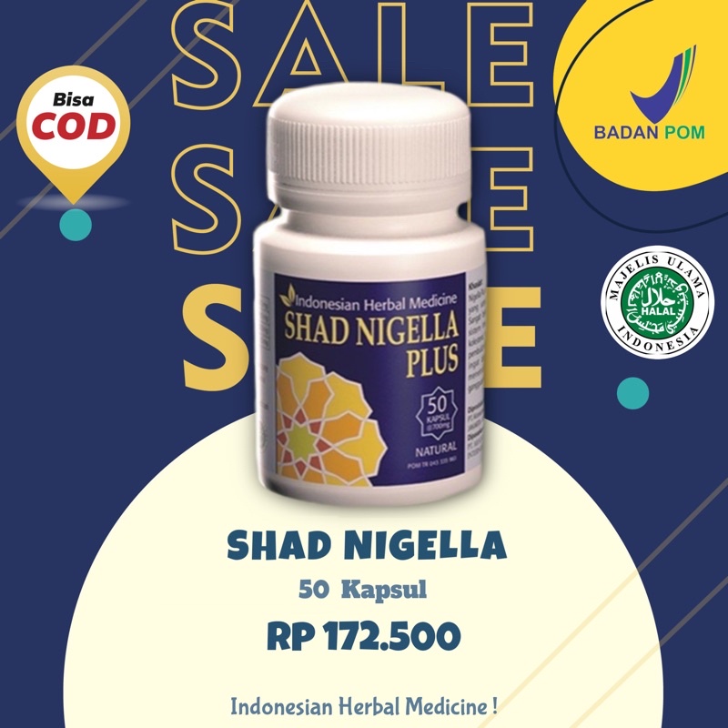 SHAD NIGELLA PLUS / IMUNITAS TUBUH / HABBATUSSAUDA/ SNW