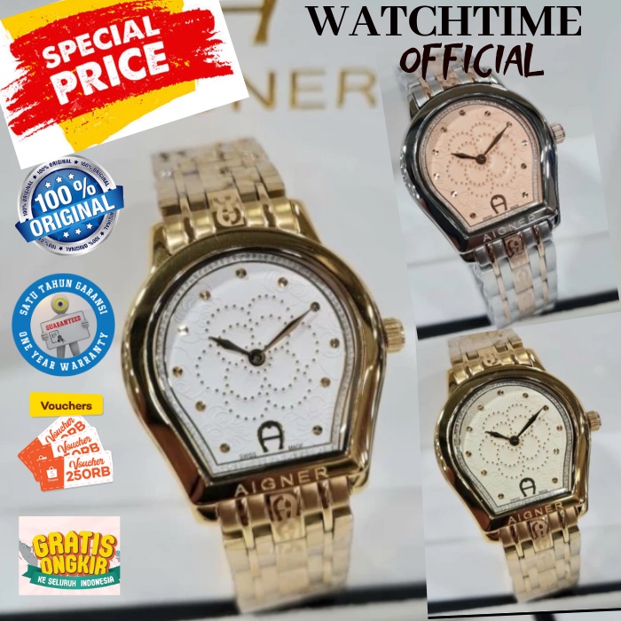 BIG SALE JAM TANGAN AIGNER VARESE FOR LADIES ORIGINAL ARLOJI WANITA CEWEK AINER ORI GARANSI