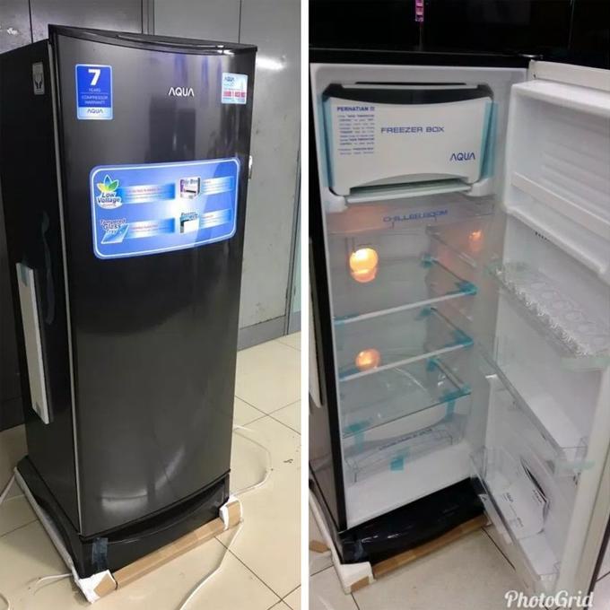 Kulkas Aqua Aqr-D190 Ds Free Ongkir Depok