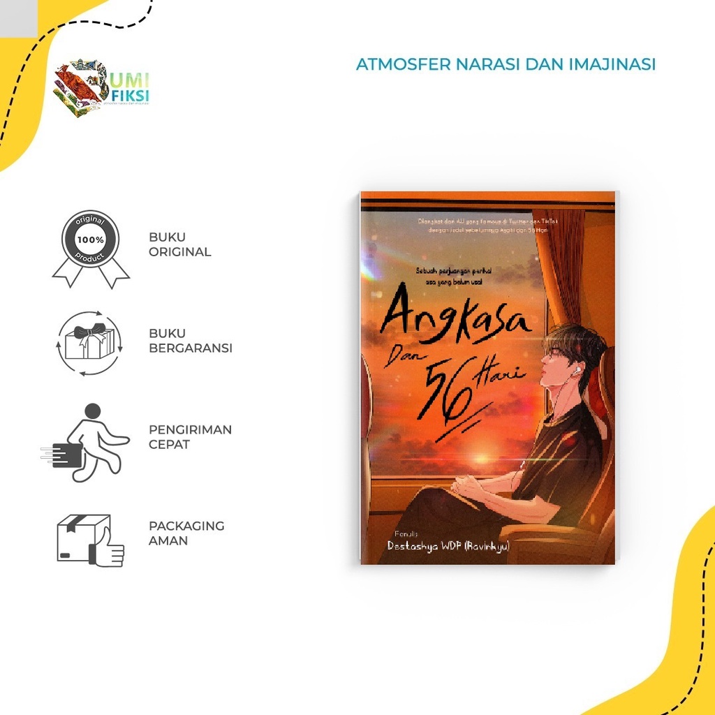 [SALE] - NOVEL -  ANGKASA DAN 56 HARI - DESTASHYA