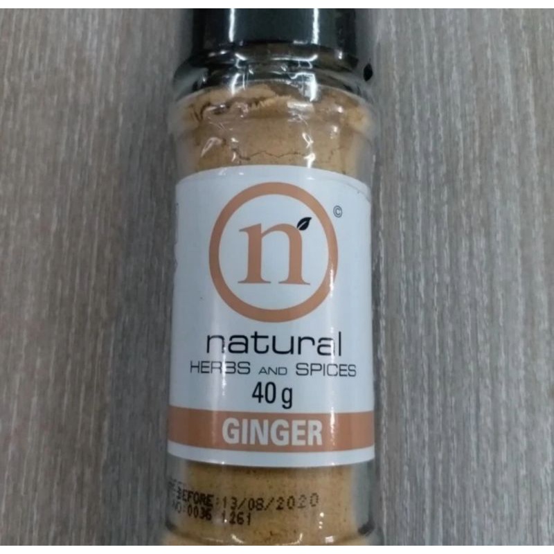 

Natural Ginger Powder Spice Shaker Bubuk Jahe Botol Kaca
