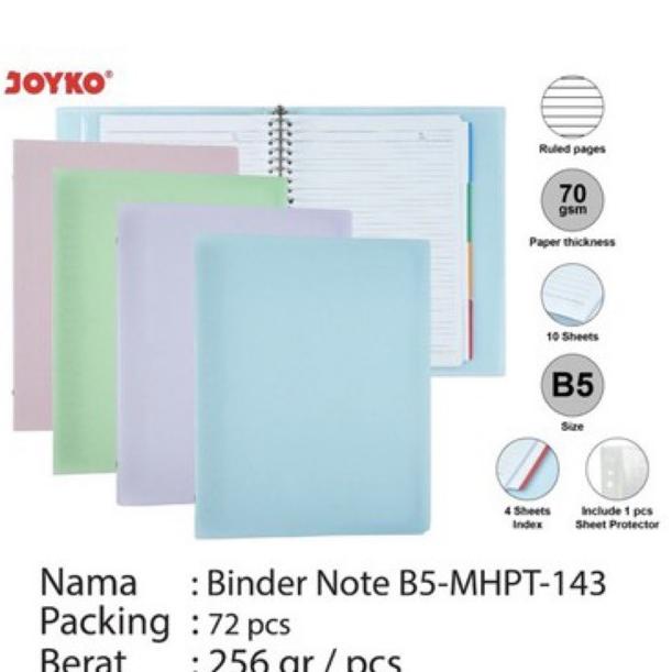 

ボ Map Binder Note A5 B5 Warna Pastel A5 / B5-MHPT-143 NEW PRODUCT 3886 ☁
