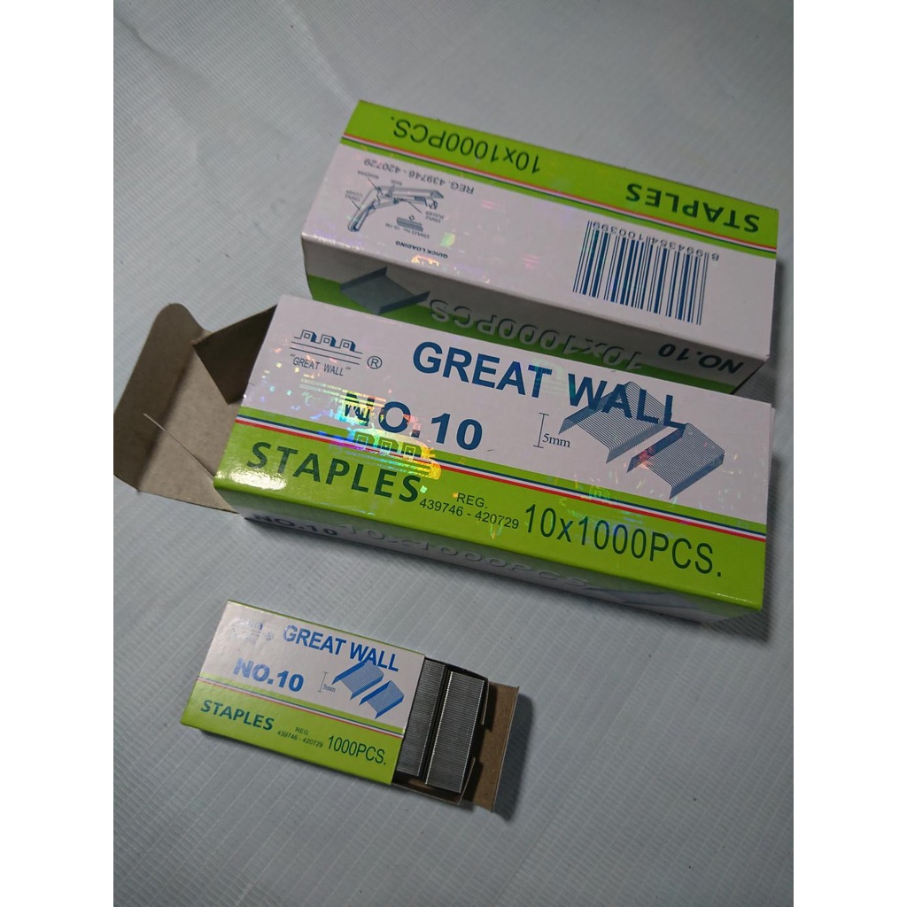 

1 pack isi staples great wall harga grosir