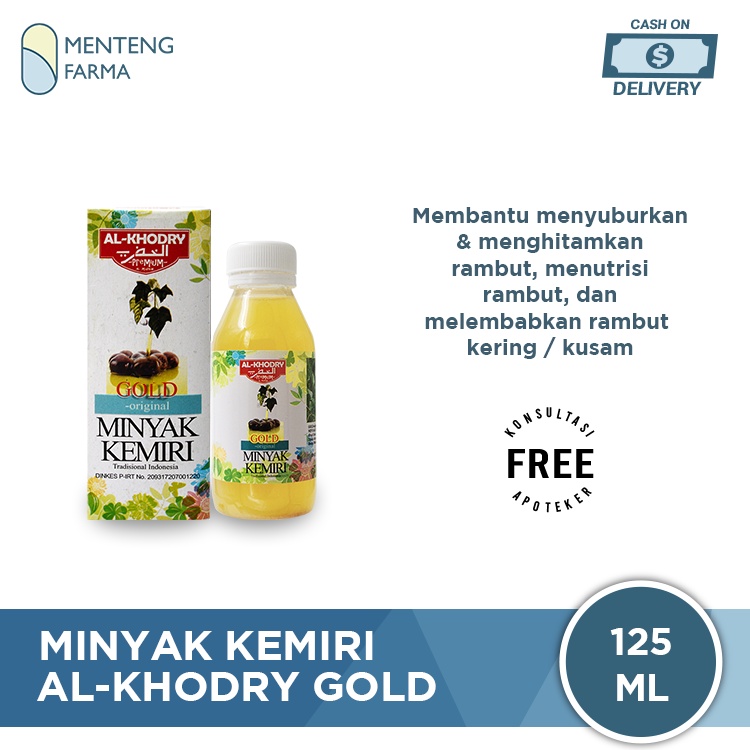 Minyak Kemiri Al-Khodry Gold (Sari Minyak Kemiri Plus)