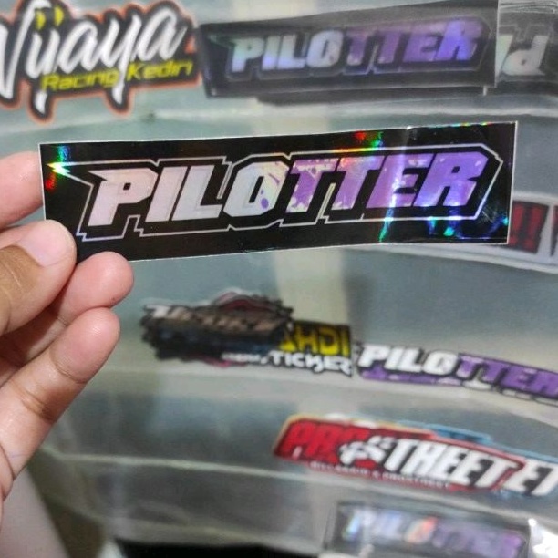 stiker pilotter