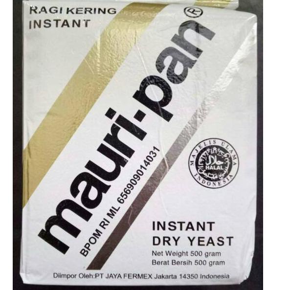 

Murmer--MAURIPAN GOLD INSTANT DRY YEAST. RAGI KERING INSTAN. || 500gr