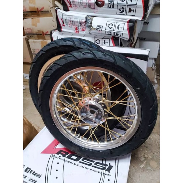 velg pelk jari jari ring 14 Vario 125/150 all new 2018-2019 plus ban dan dics depan