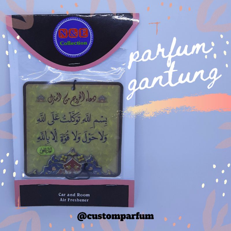 Parfum gantung , Parfum mobil gantung , Parfum islami