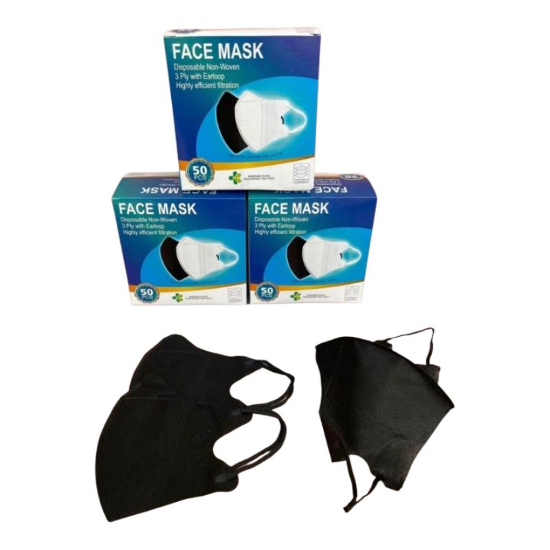 Masker Duckbill Face Mask 3ply 50pcs