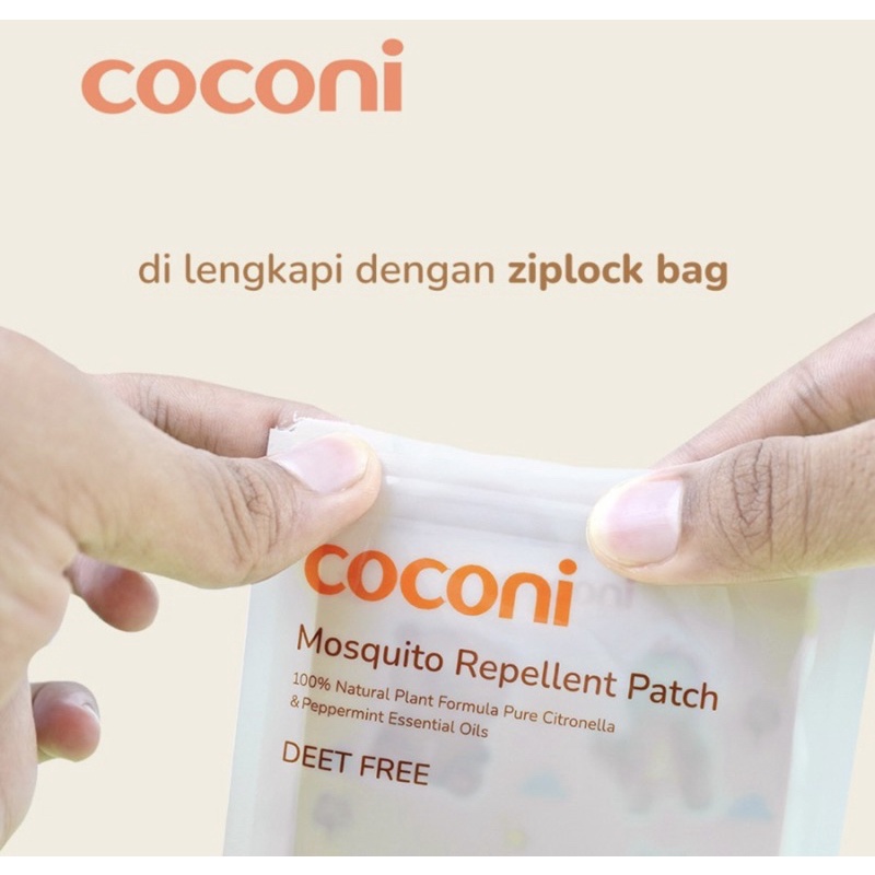 Coconi Mosquito Repellent Patch 36pcs / Stiker Anti Nyamuk Anak Bayi