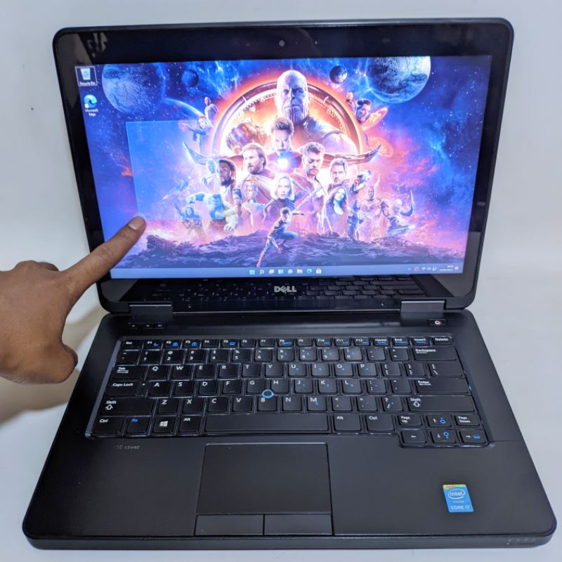 Laptop editing Touchscreen Dell Latitude e5440 - core i7 4600u - Dual vga Nvidia GeForce GT 720m - ram 8gb ssd 256gb