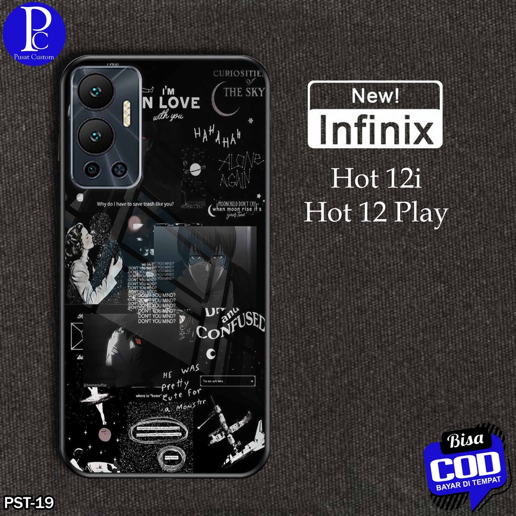 CASE 2D GLOSSY INFINIX HOT 12 PLAY HOT 12I HOT 9 PLAY HOT 10 HOT 10 PLAY HOT 10S HOT 8 SMART 4 SMART