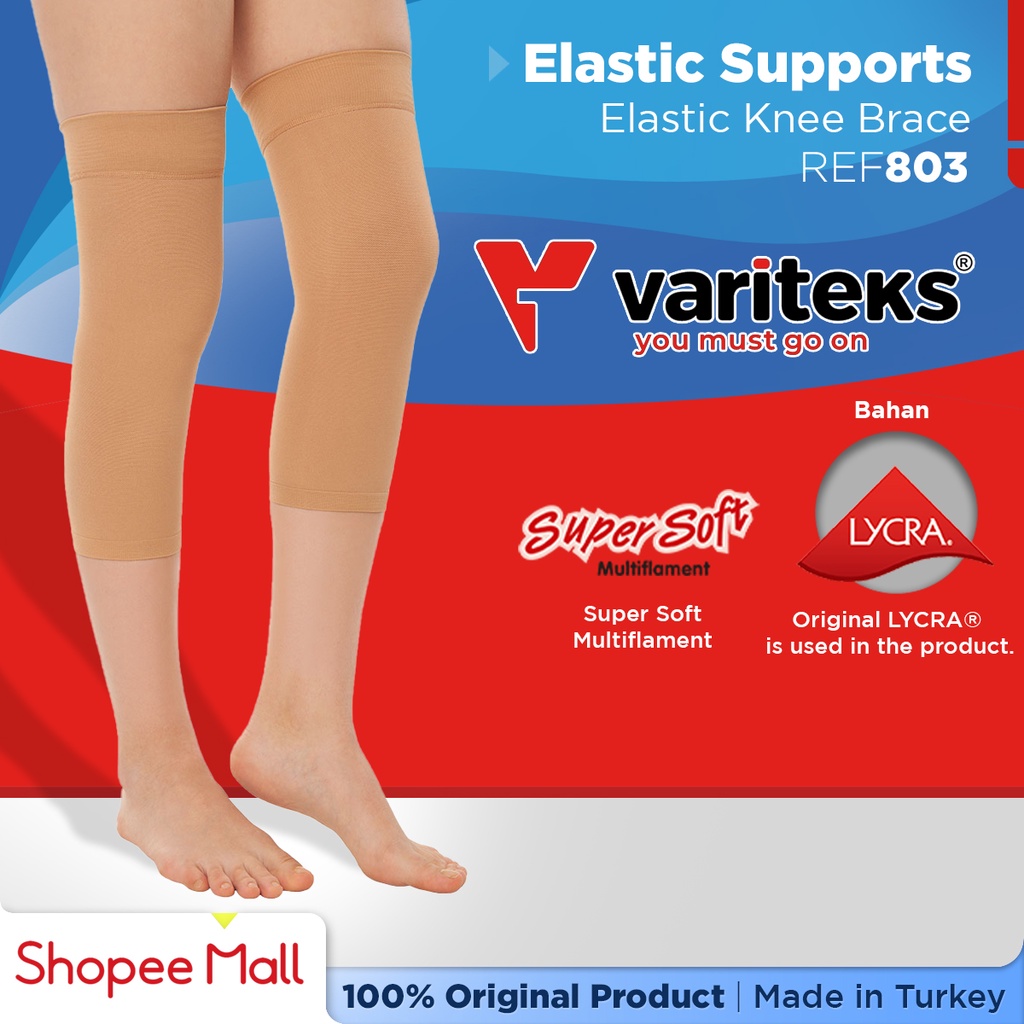 VARITEKS 803 Elastic Knee Brace Varicose Stocking