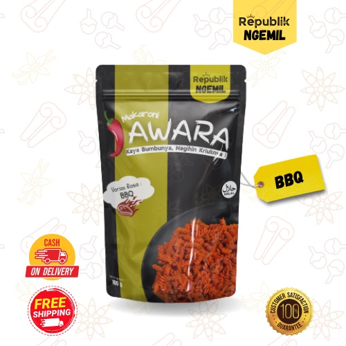 

Makaroni Macaroni Jawara Barbeque BBQ Spiral 110 g Premium Terlaris Termurah