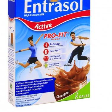 

READY ✅Susu Entrasol Active 350gr Vanila Coklat Moccacino / susu kalsium entrasol active 160GR|KD7