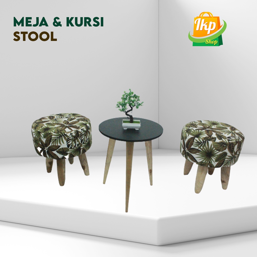 ikpshop kursi stool meja stool perlengkapan rumah furniture aesthetic