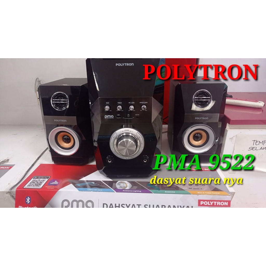Speaker Polytron PMA9522 BASS MANTAP!!